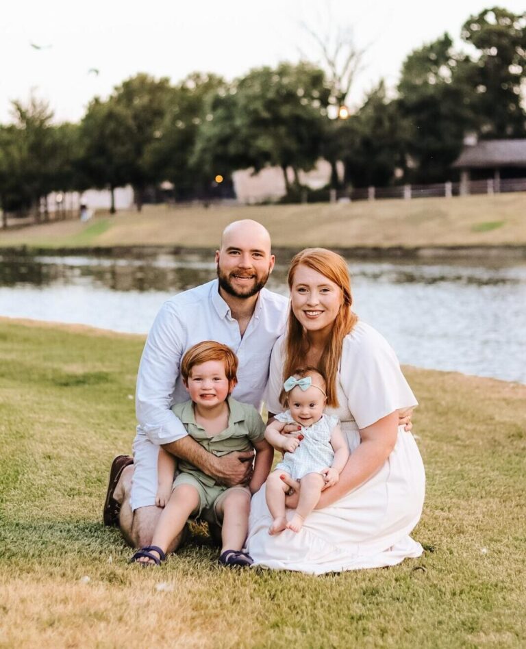 Family Photo in the Grass